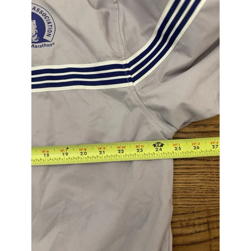 Vintage 2000 Boston‎ Marathon Adidas Iridium/Carbon Windbreaker Jacket Size XL